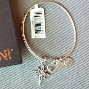 Alex and Ani North Star Bangle w/Swarovski Crystal
